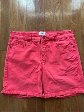 Crown and Ivy coral shorts, size 10